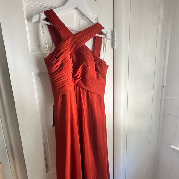 Never worn Azazie Maive Paprika Bridesmaid Dress. Good for wedding/formal event! - Picture 3 of 6